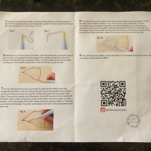 Punch needle set - Picture 3 of 3